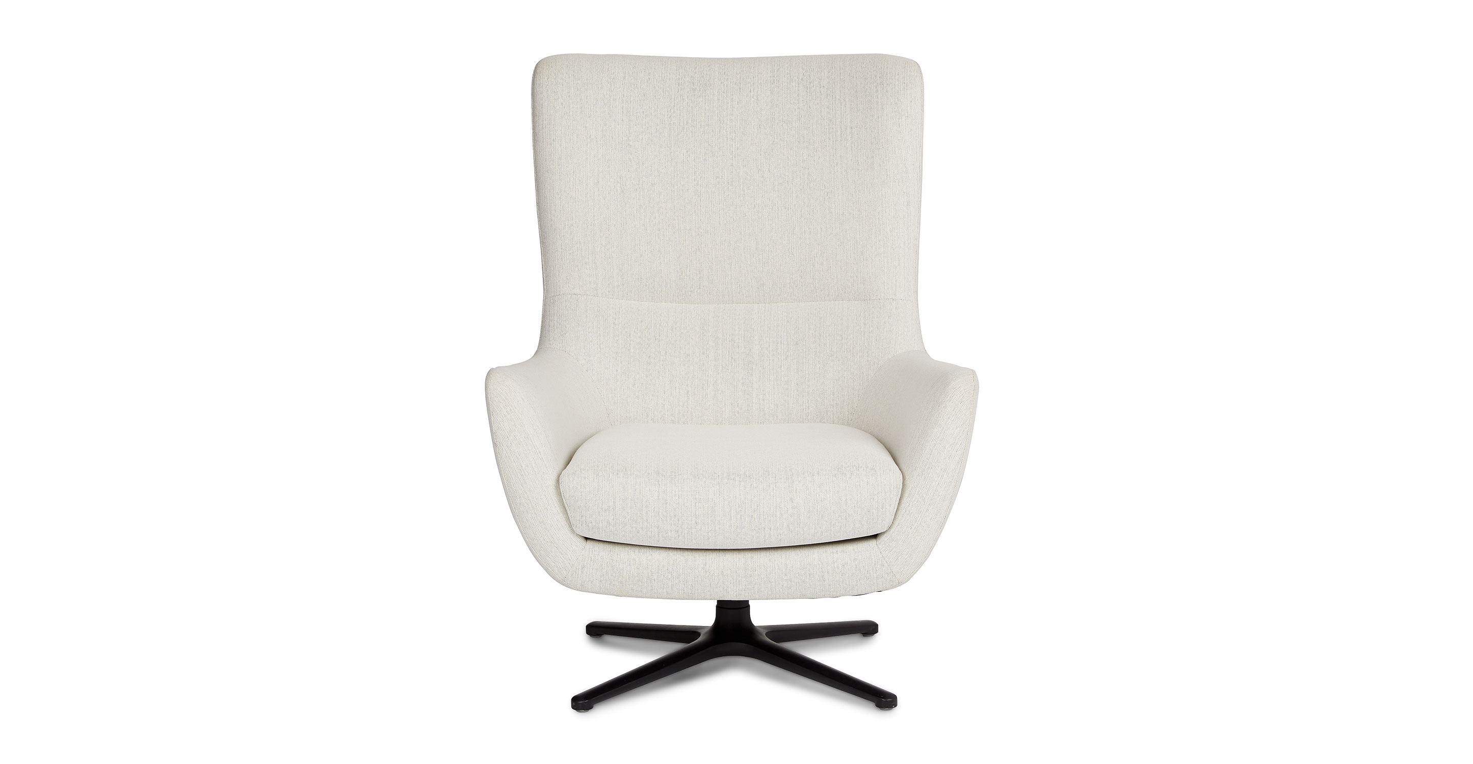 Agga Atelier Ivory Swivel Chair - Image 0