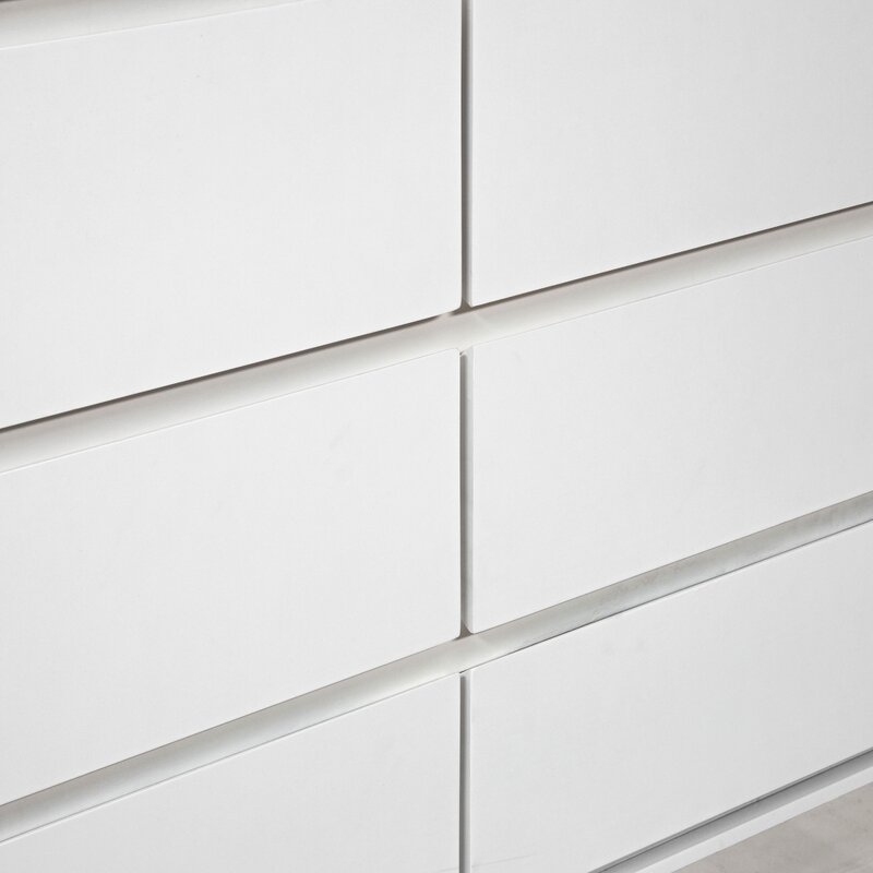 Staton 6 Drawer Double Dresser - White - Image 3
