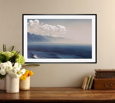 Big Sur Blue Framed Print by Cindy Taylor, 42 x 28", Wood Gallery Frame, Espresso, No Mat - Image 2