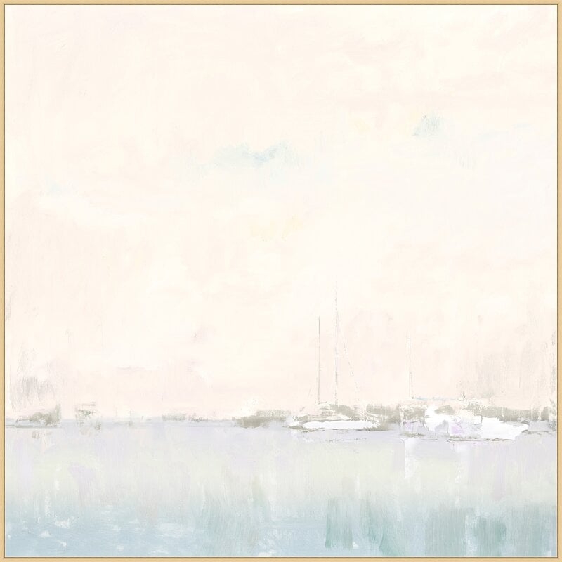 Wendover Art Group A Distant Harbor - Painting on Canvas - Image 0