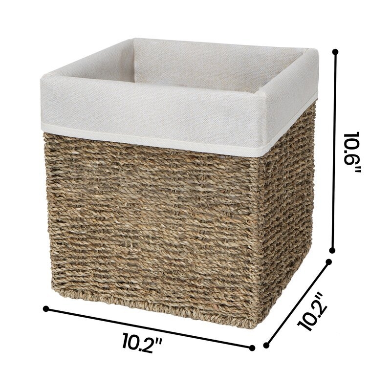 Wicker Basket (Set of 2) - Image 1