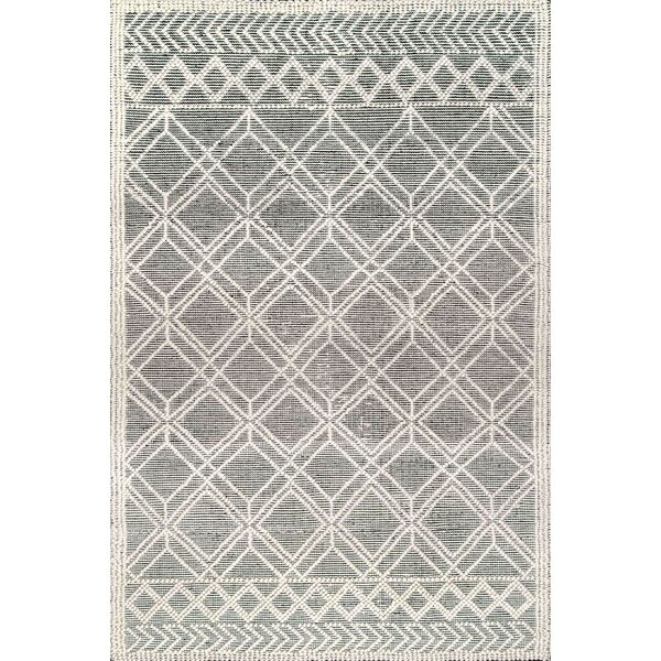 Peniste Hand-Tufted Wool/Cotton Ivory Area Rug - Image 0