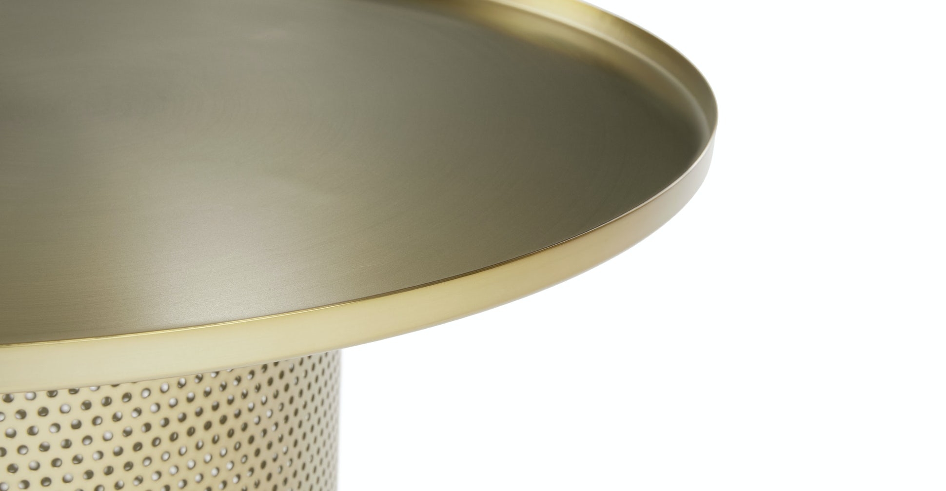 Equa Brushed Brass Coffee Table - Image 4