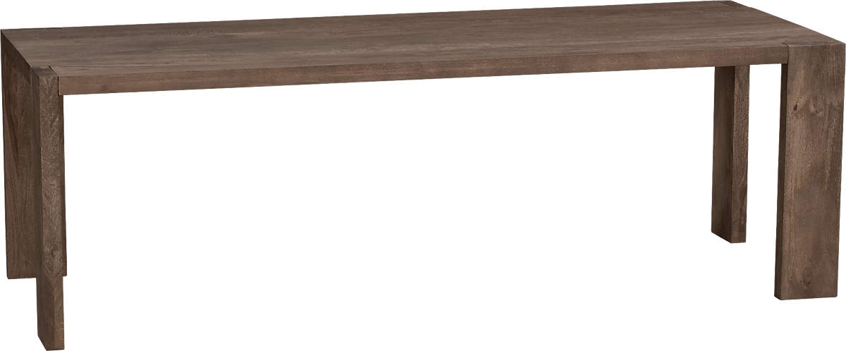 Blox Rectangular Brown Wood Dining Table 91" - Image 1