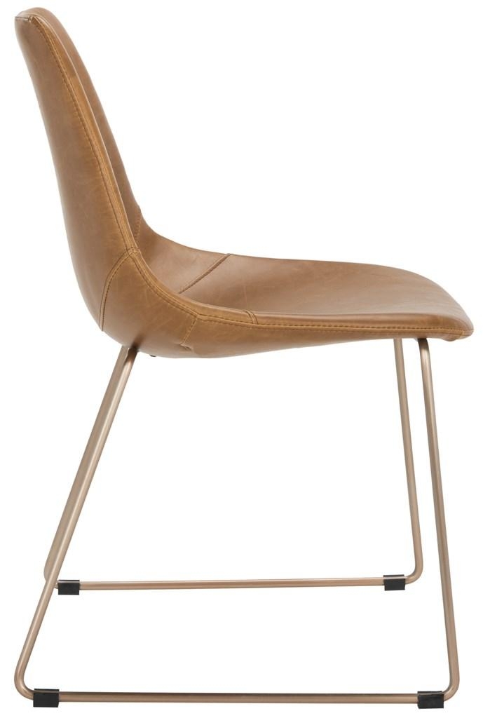 Dorian Midcentury Modern Dining Chair - Light Brown - Arlo Home - Image 2