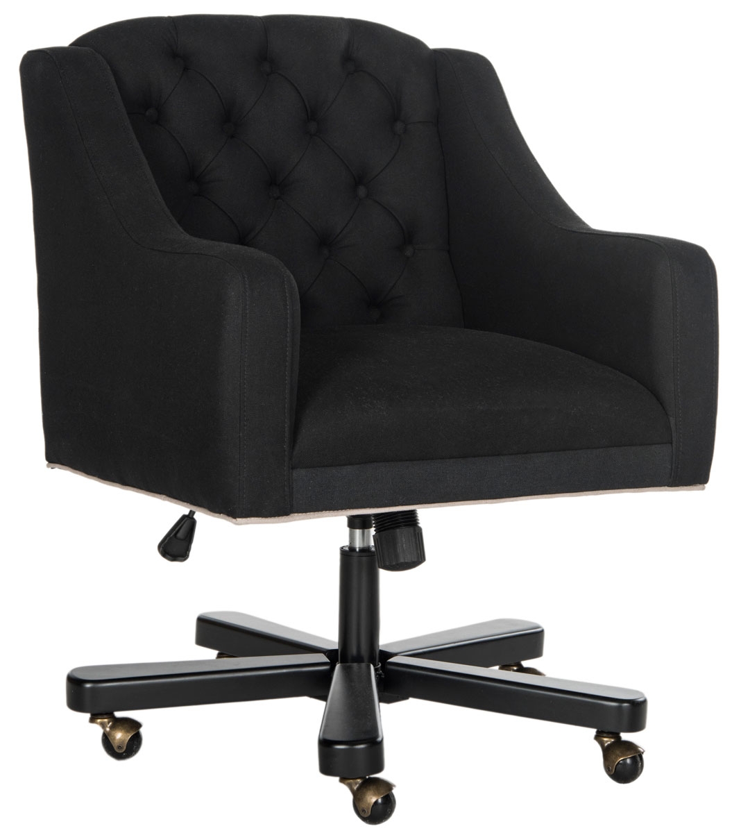 Salazar Office Chair - Black/Taupe - Arlo Home - Image 1