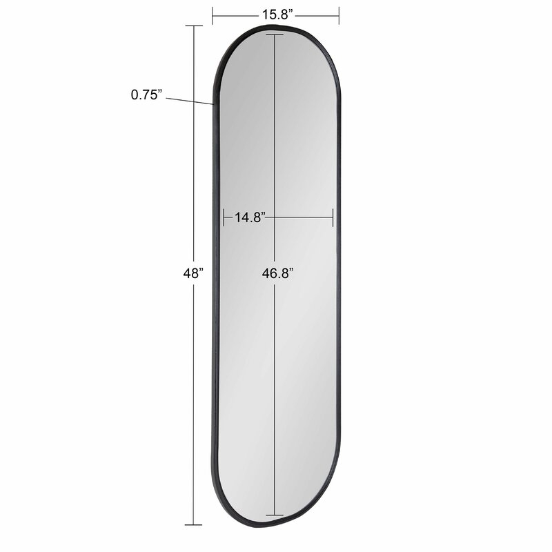 Stuart Edged Frame Beveled Wall Mirror - Image 3