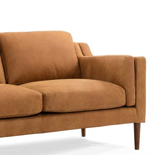 Jannie Leather Sofa - Image 5