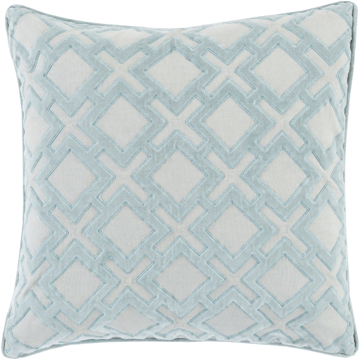 Alexandria Throw Pillow, 18" x 18", with down insert - Image 0