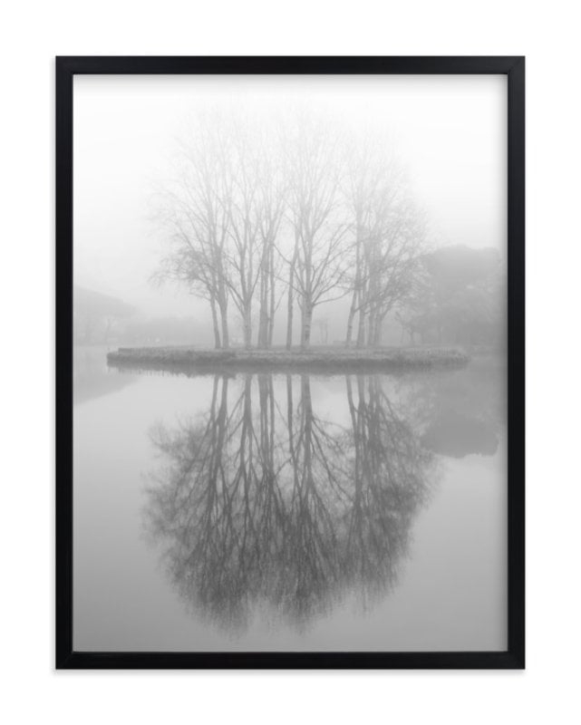 real reflections- 18 x 24", Rich Black - Image 0
