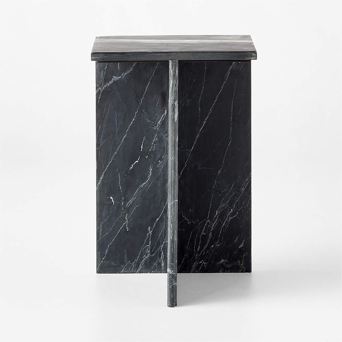 T Black Marble Tall Table - Image 1