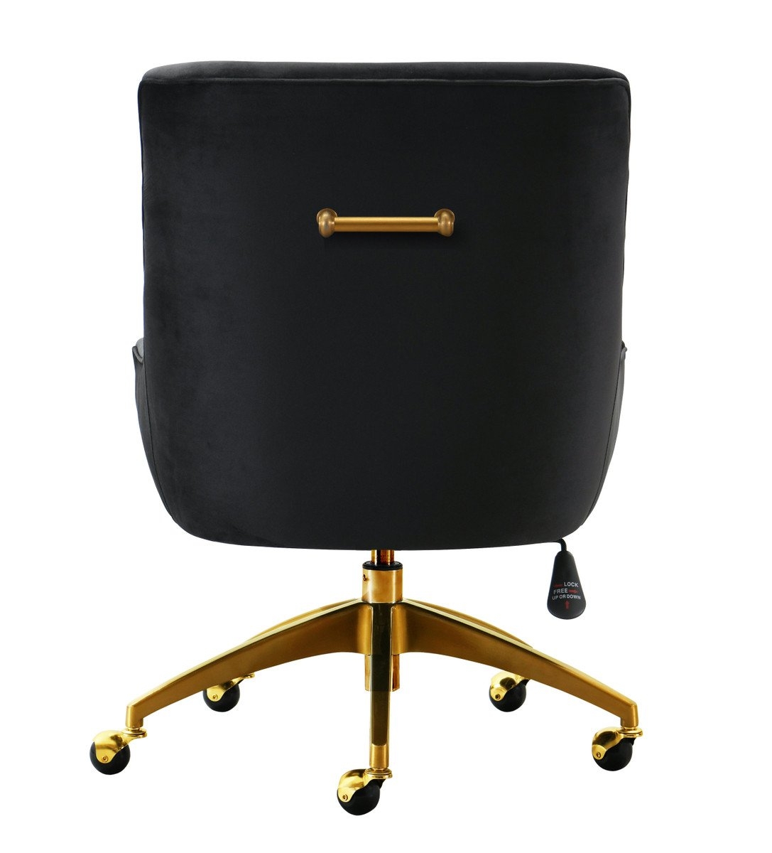 Beatrix Black Office Swivel Chair - Image 2