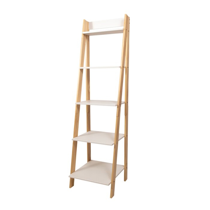 N'Keal Solid Wood Ladder Bookcase - Image 0
