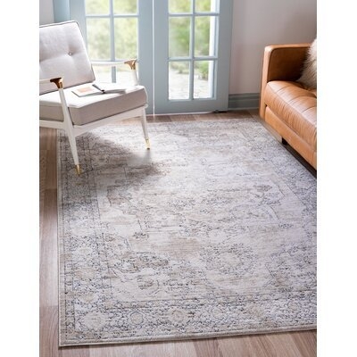 Cantey Oriental Ivory Area Rug - Image 1