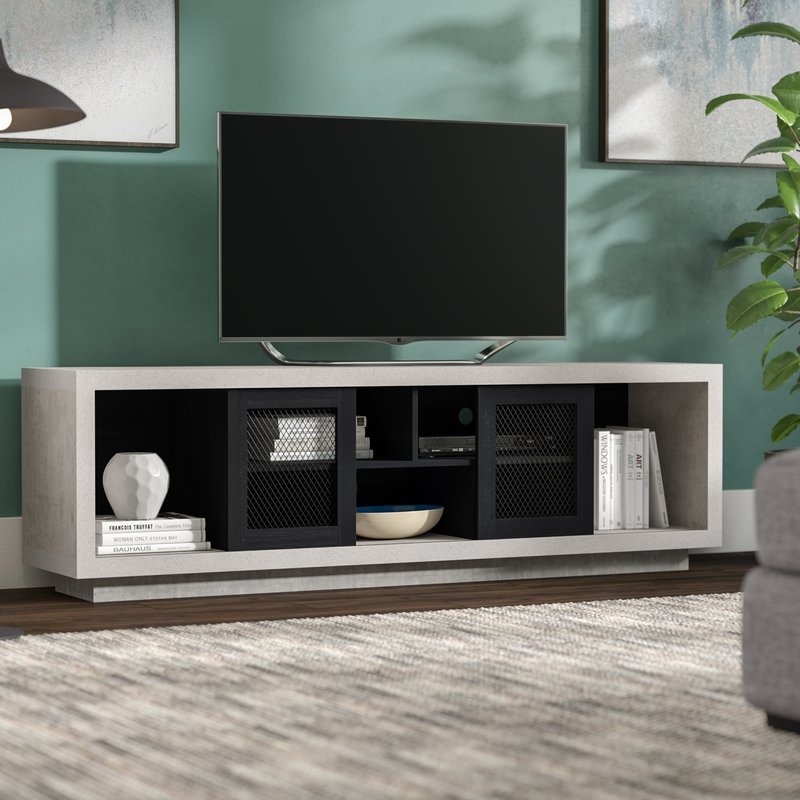 Brayden Studio Cioffi Industrial TV Stand for TVs up to 70" - Image 0