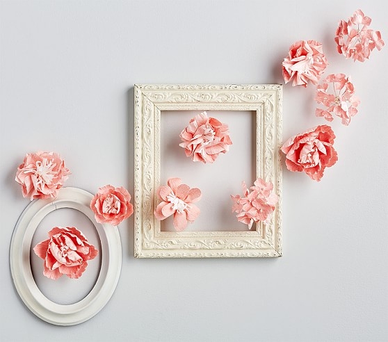 Pink Mixed Flower Wall Decor - Image 0