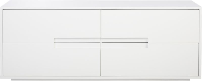 Latitude white low dresser - Image 4