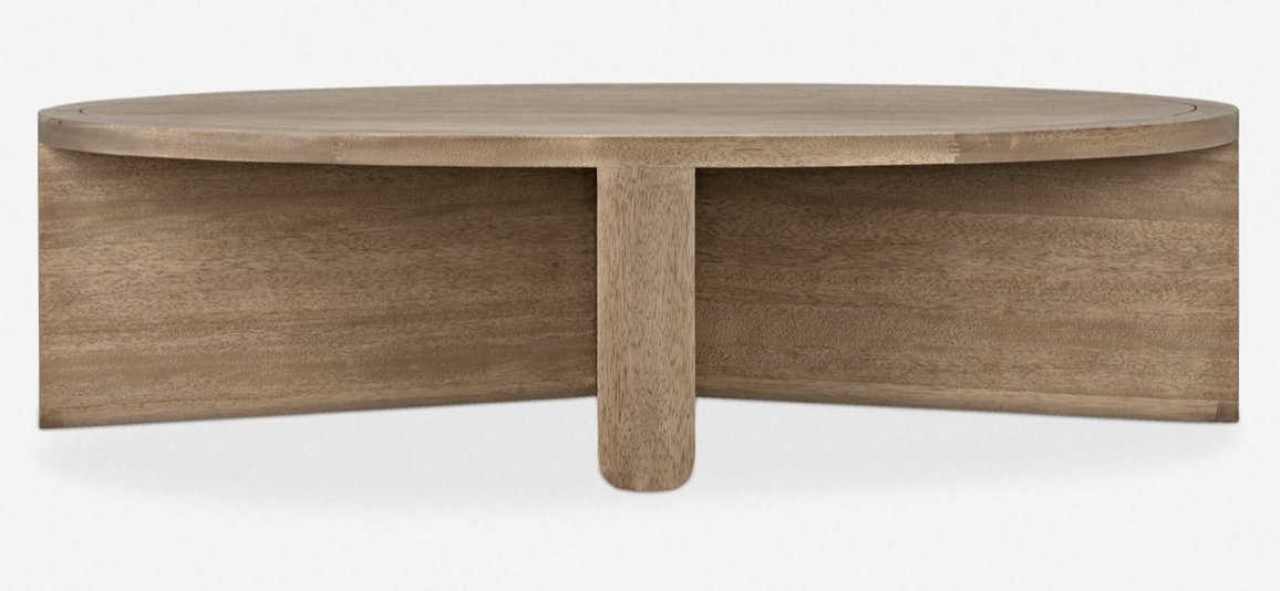 NOORA OVAL COFFEE TABLE - Image 0