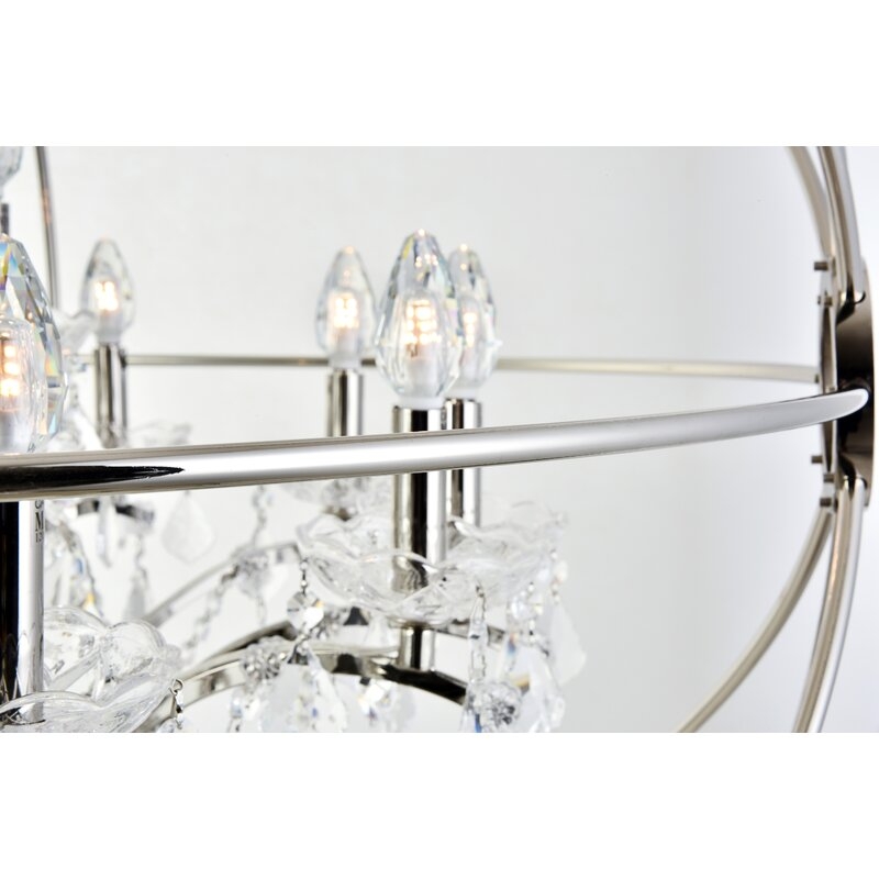 Svante 18-Light Candle Style Globe Chandelier - Image 1