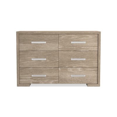Madison Dresser, Wood, Dune, Stainless Steel - Image 1