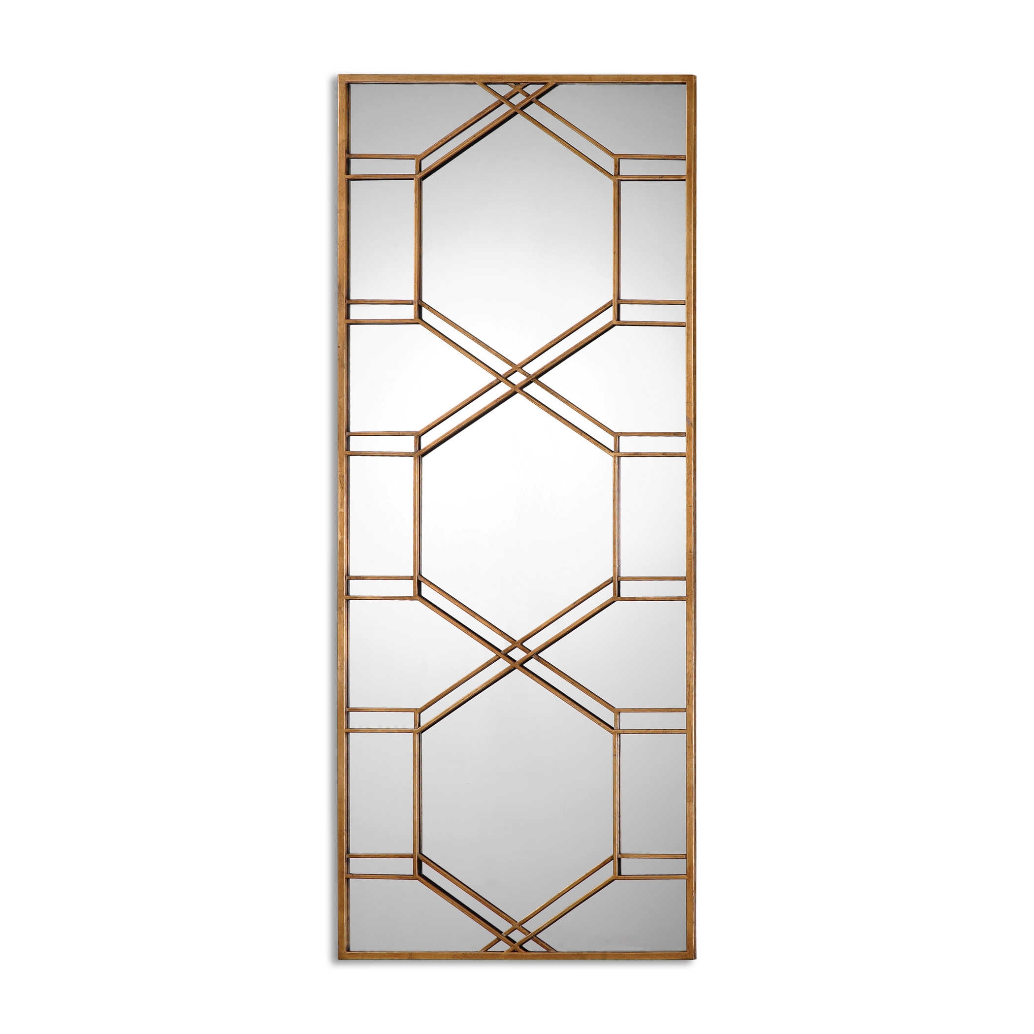 Kennis Gold Leaf Leaner Mirror - Image 0