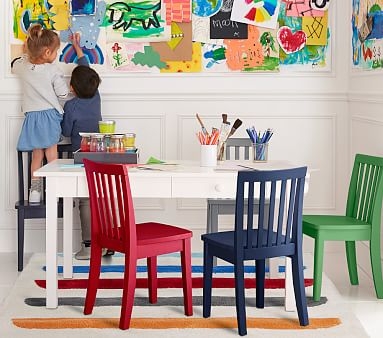 Carolina Kids Chair, Navy - Image 1