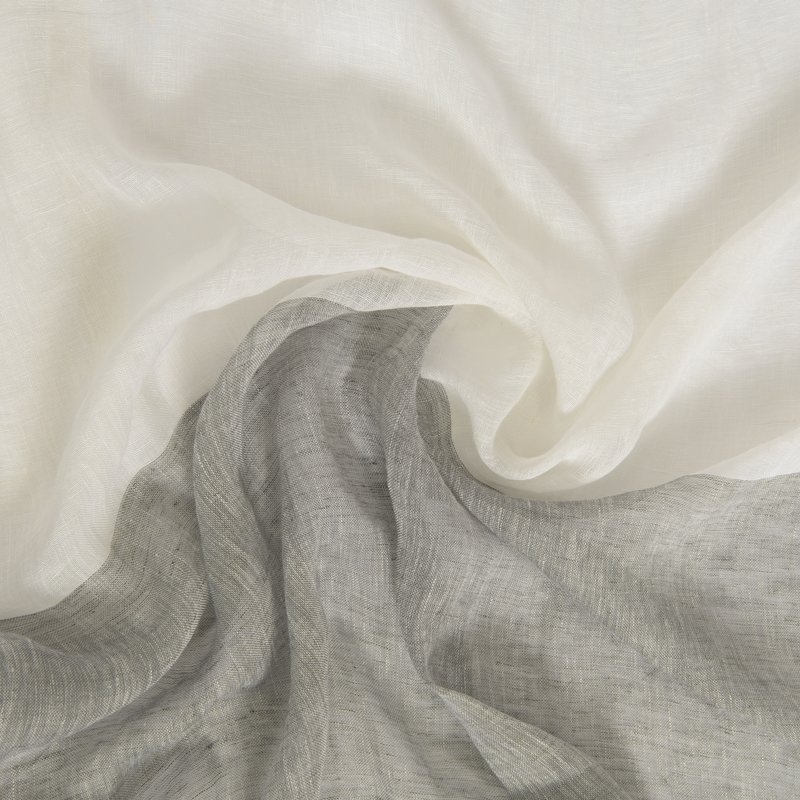 Renfro Linen Voile Solid Room Darkening Rod Pocket Single Curtain Panel - 52" x 84" - Image 4