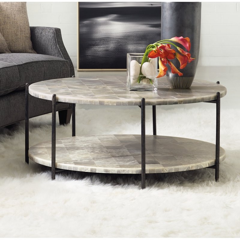 Melange Coffee Table with Storage - Image 2