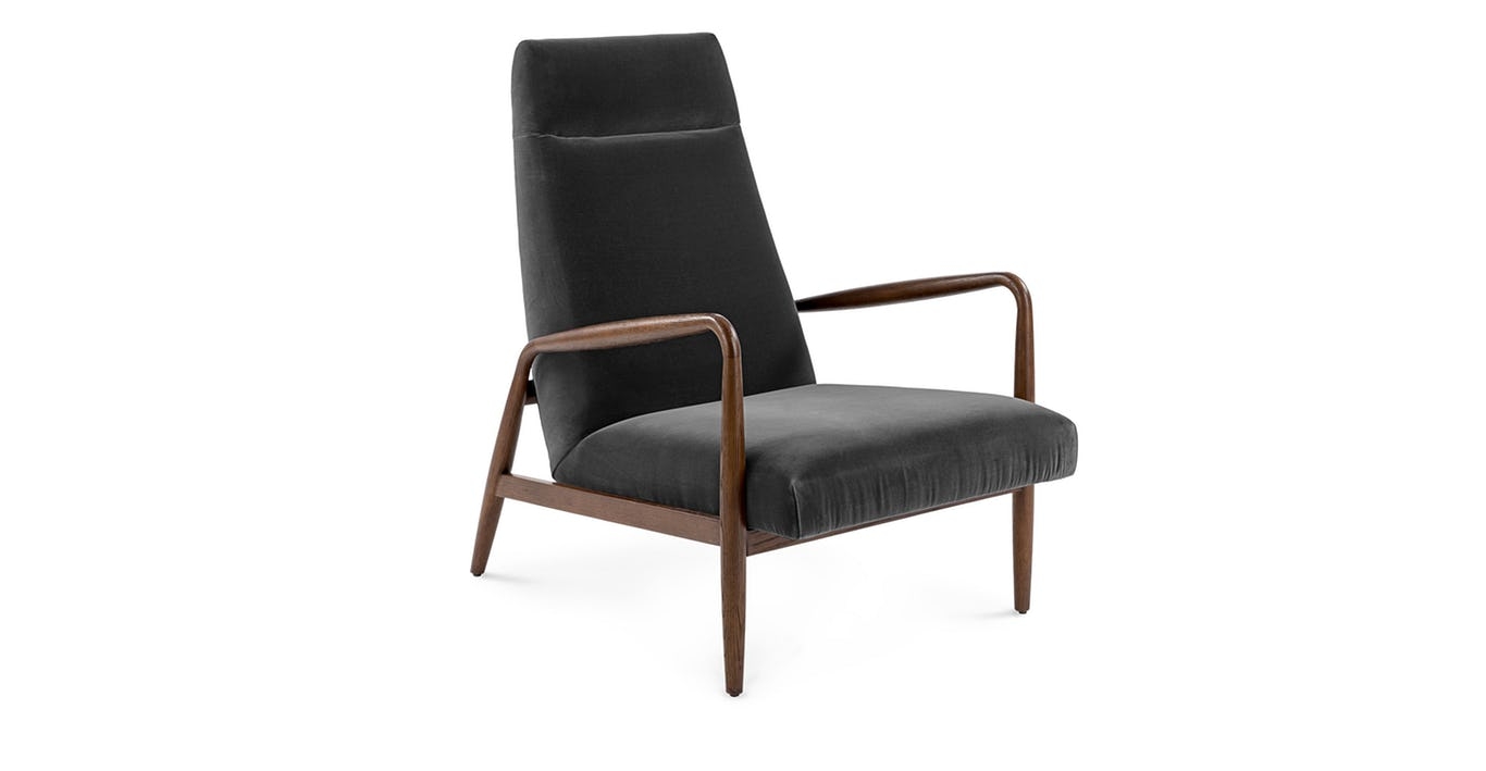 Pender Shadow Gray Chair - Image 0
