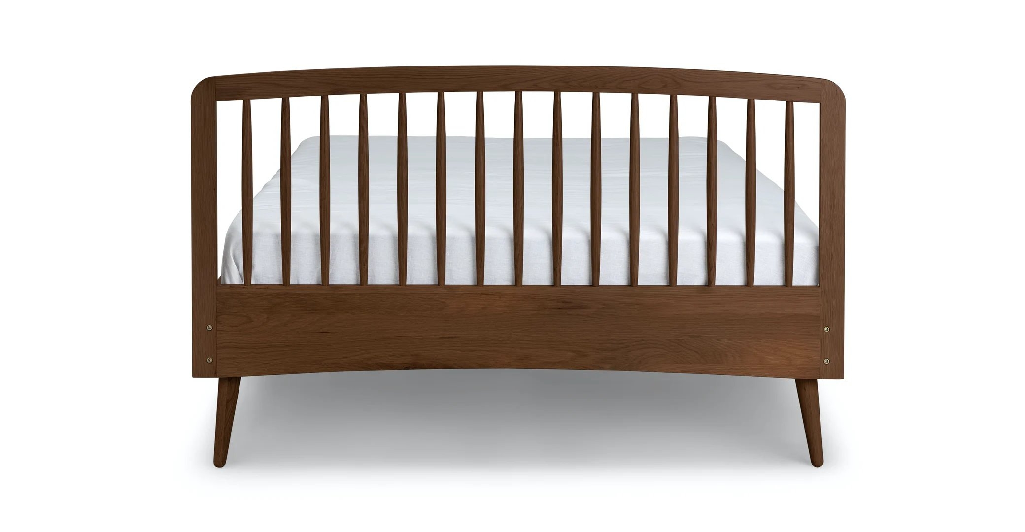 Culla Spindle Walnut King Bed - Image 2