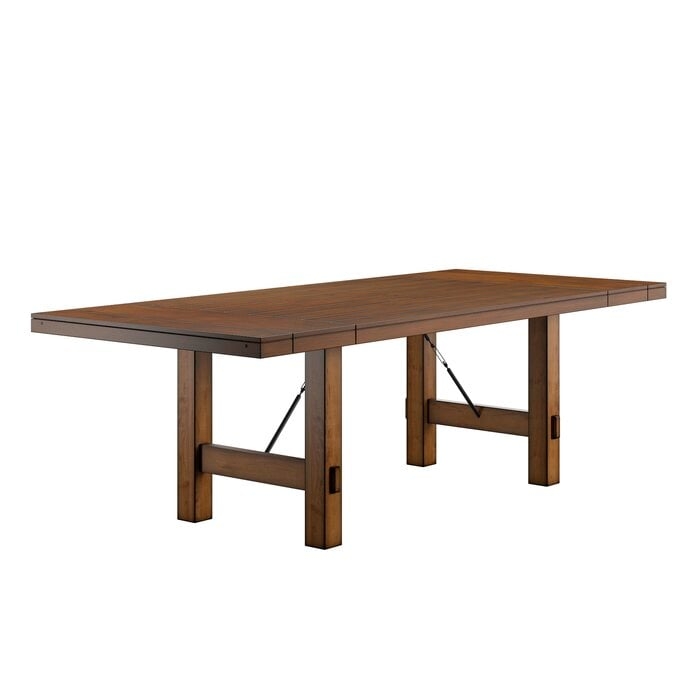 Beachem Extendable Solid Wood Dining Table - Image 1