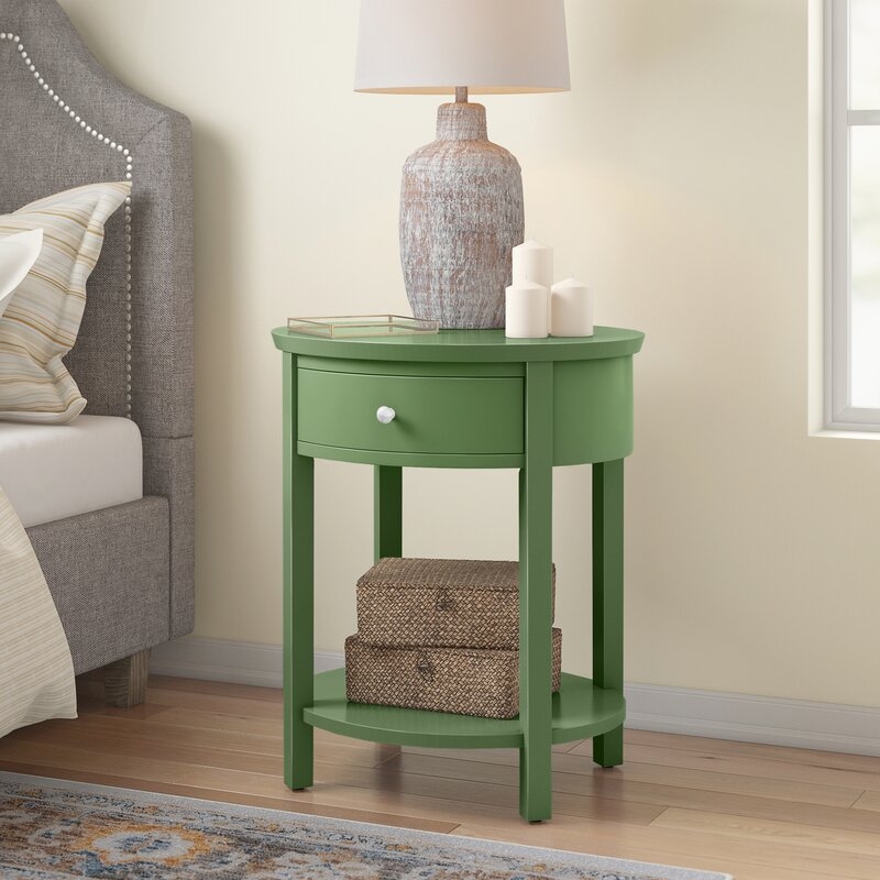 Canterbury End Table with Storage - Image 2