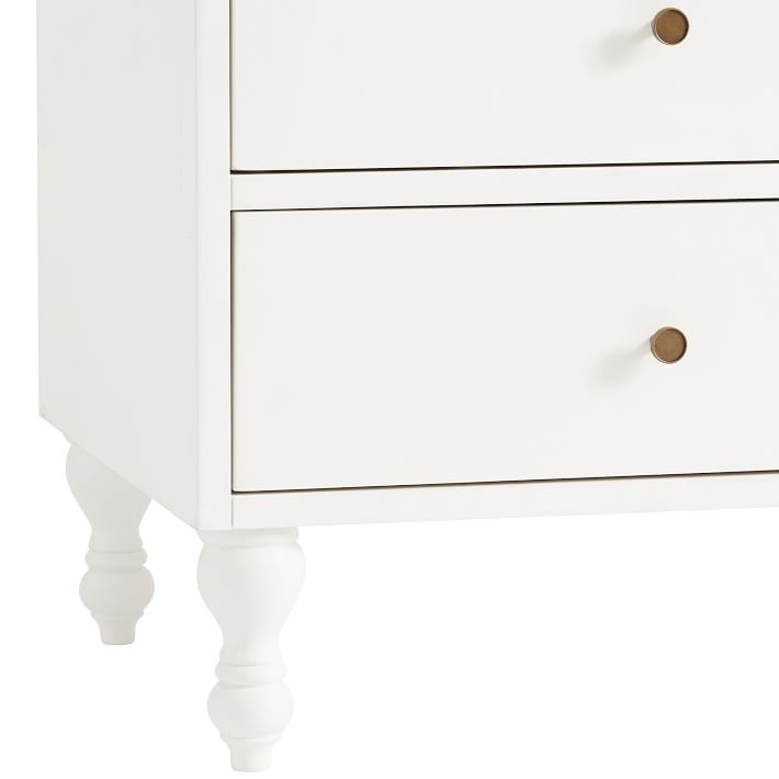 Bellevue 6-Drawer Dresser, Simply White - Image 1