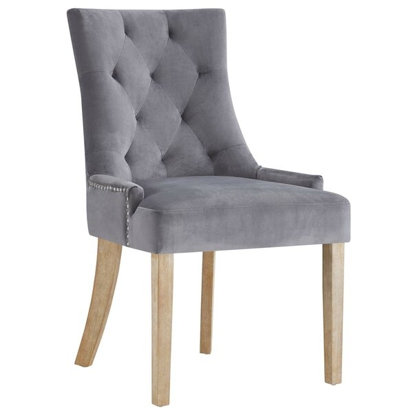 Lenoir Velvet Upholstered Dining Chair - Image 3