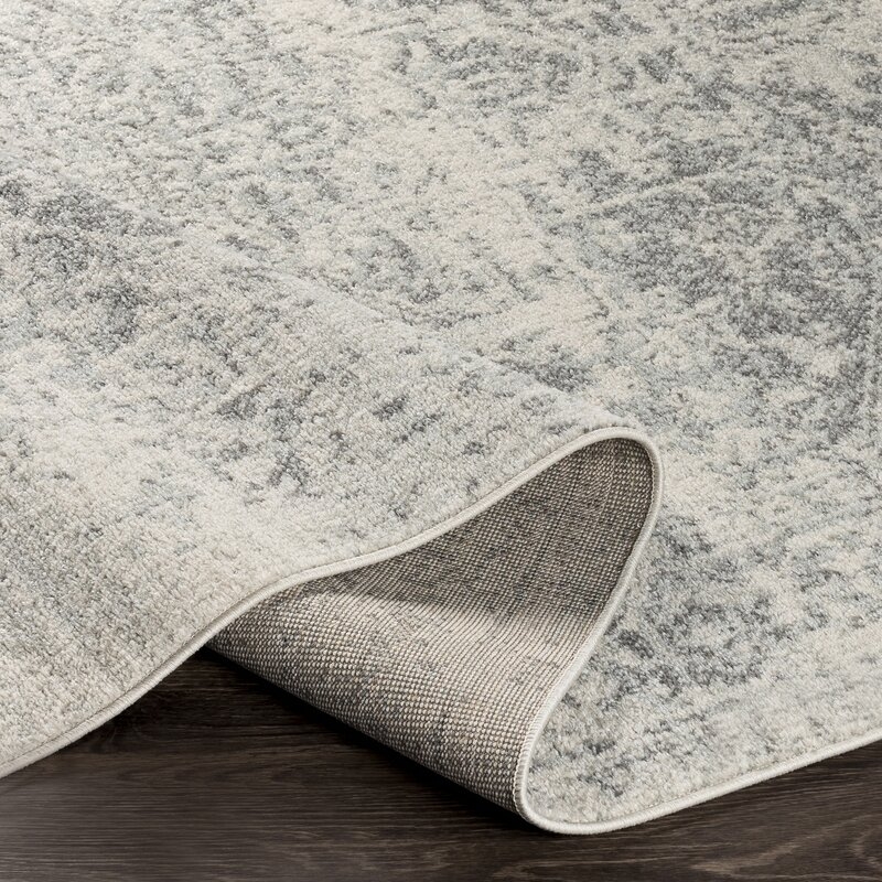 Hillsby Oriental Charcoal/Light Gray/Beige Area Rug - Image 2