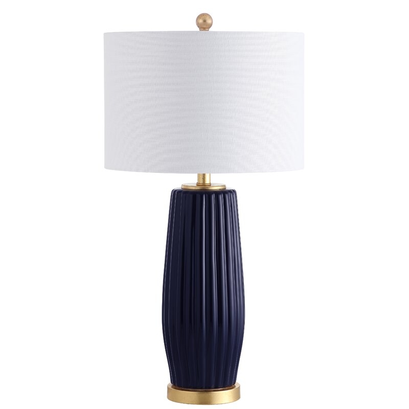 Dalley 29" Table Lamp - Navy - Image 0