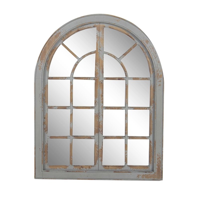 Arched Wall Rustic Mirror - Image 0