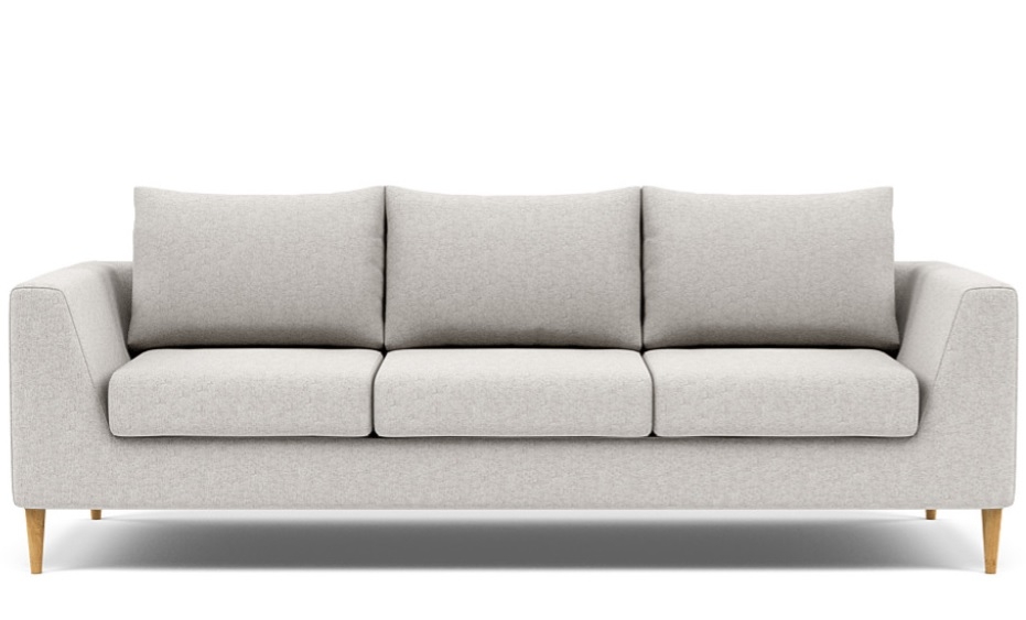 ASHER 3-Seat Fabric Sofa - Image 0