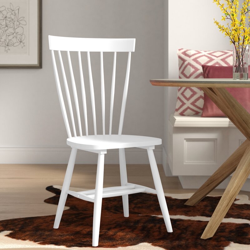 Valdosta Solid Wood Windsor Back Side Chair (Set of 2) - Image 3