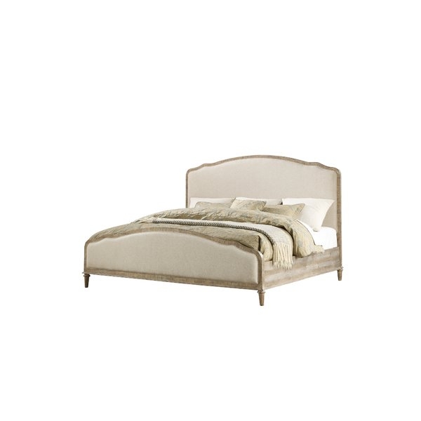 Montreal Upholstered Panel Bed-King - Image 1