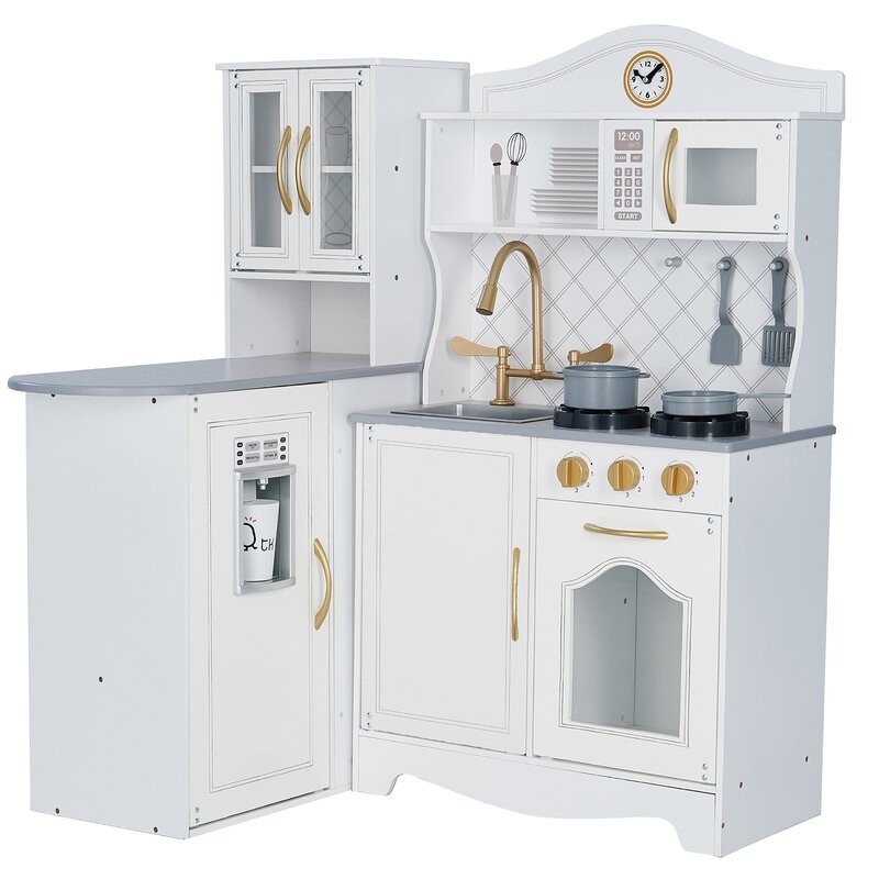 Little Chef Upper East Play Kitchen Set - Image 6