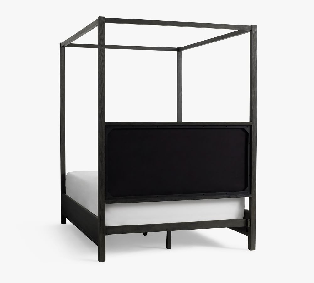 Calistoga Canopy Bed, Dusty Charcoal, King - Image 5