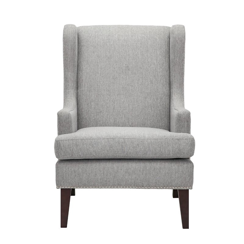 Apple Valley Wingback Chair - Gray - Image 1
