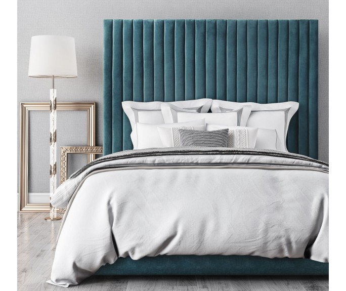 Arabelle Sea Blue Bed in Queen - Image 2