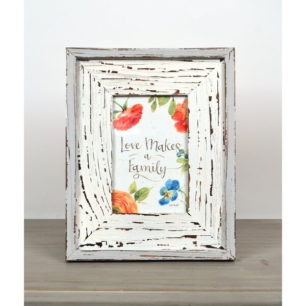 Addilynn Distressed Wood Picture Frame - Image 0