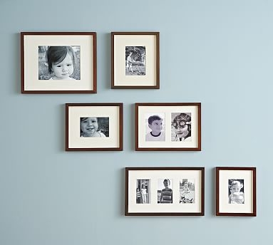 Gallery in a Box, Espresso Stain Frames, Set of 6 - Image 1