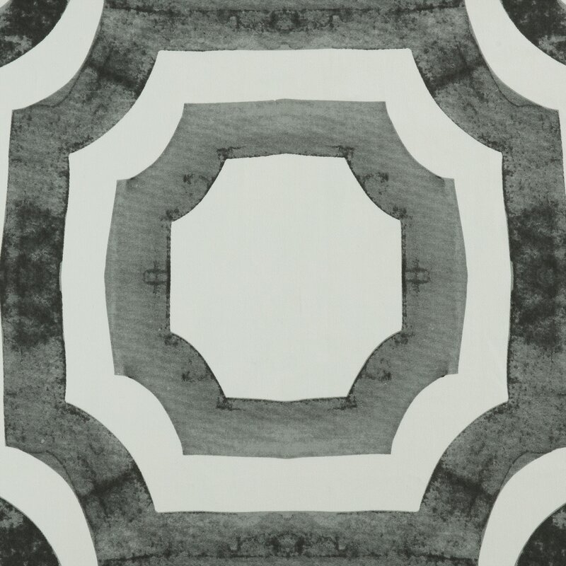 Flovilla Cotton Geometric Rod Pocket Single Curtain Panel - Image 7