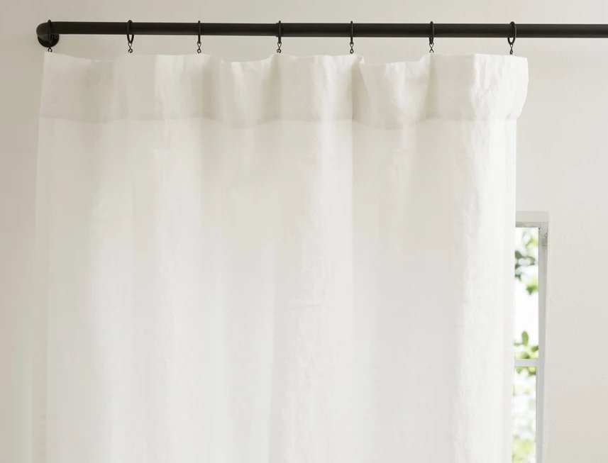 Washed Linen Curtain - Image 0