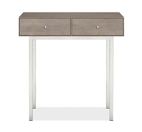 Hudson 30w 13d 29h Console Table with Steel Base - Image 0