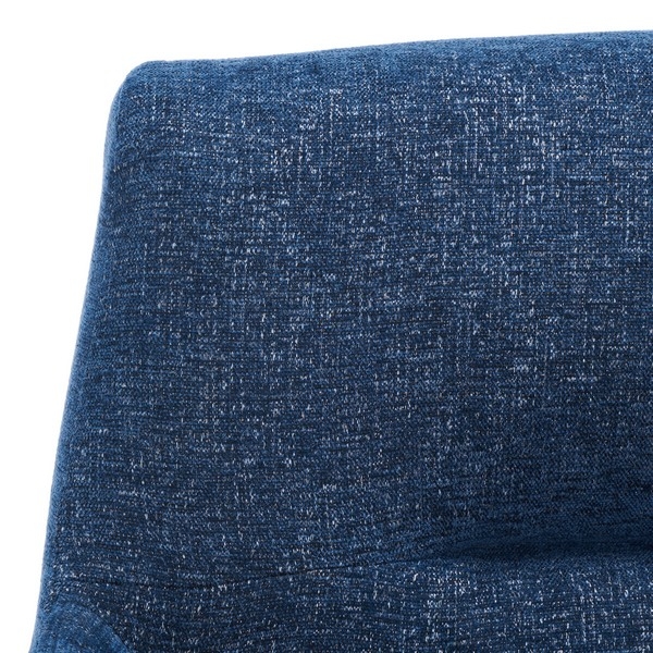 Tilbrook Arm Chair - Navy / Gold - Safavieh - Image 8